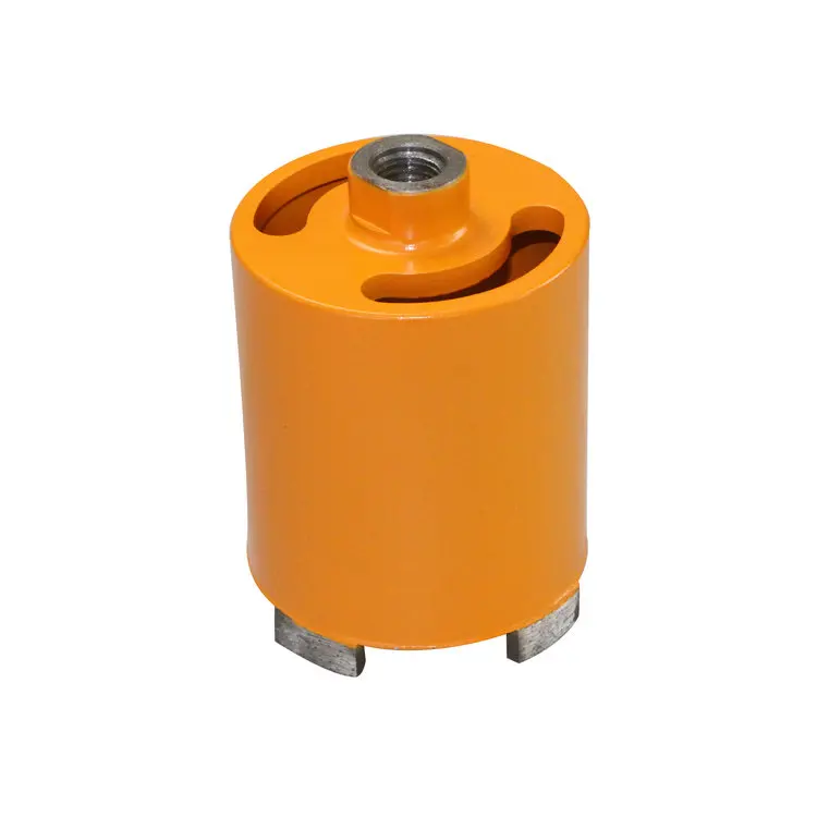 Top Seller 1/2 Female Thread 72mm*115L Industrial Diamond Dry Core Drill Bit with Moon Groove for Dry Drilling Brick Block