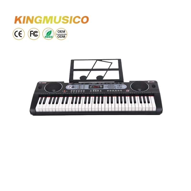 Factory Outlet Hot Sale 61-Key Electronic Organ Piano - Premium Musical Instrument Keyboard for Musicians and Beginners