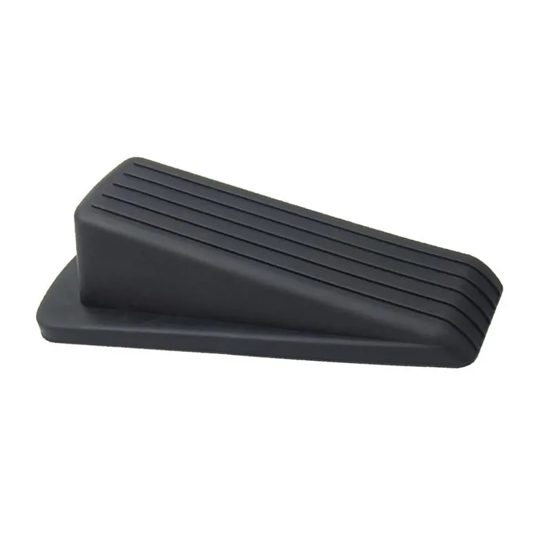 Floor door bottom cross size door stopper, door gap, rubber door stopper wedge