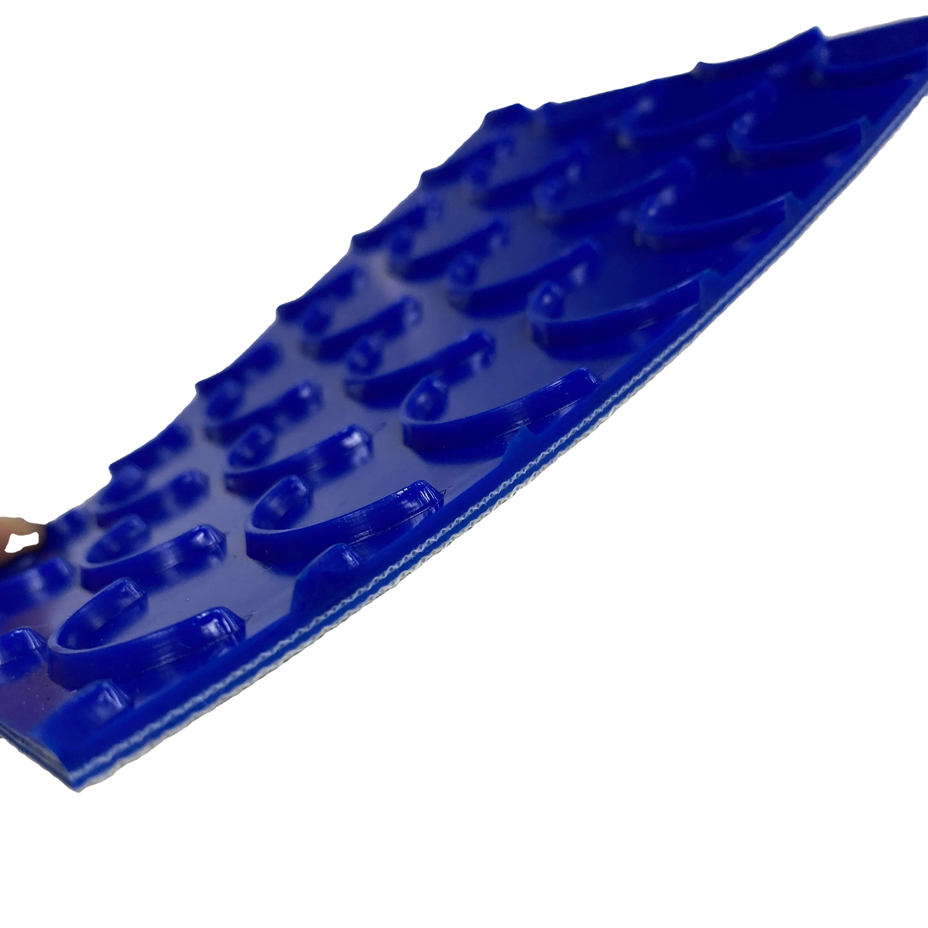 Новый дизайн, 3 мм конвейерная лента с голубым полумесяцем для еды, используемая в бобах и конфетах