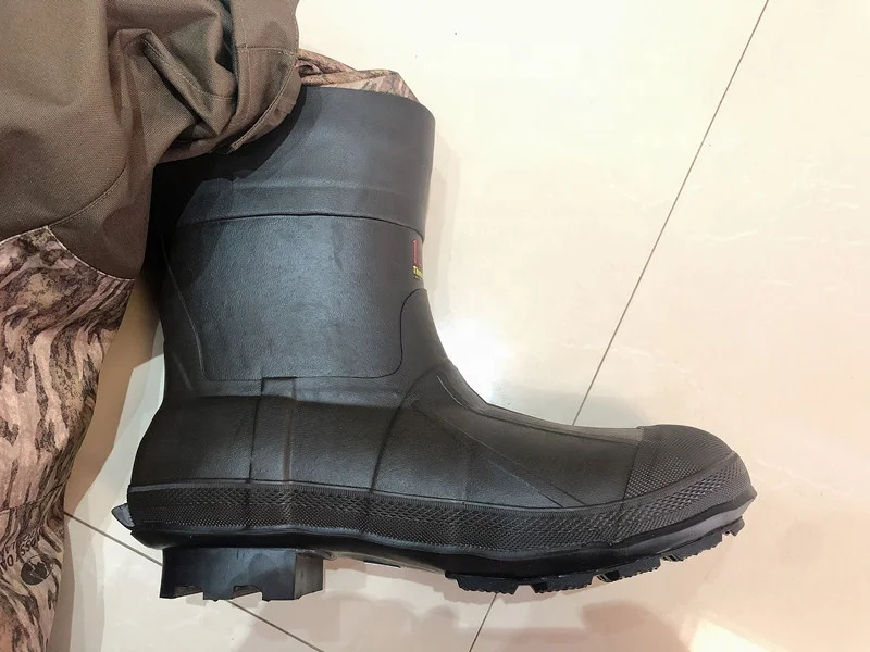 Langland 1000gram Thinsulate Rubber Boots 5MM Neoprene Camo Hunting Waders