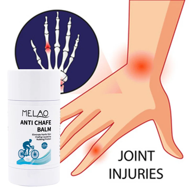 Private Label Eliminate Painful Skin Caused By Rubbing Friction Chafing Water Sweat Resistant Anti Chafe Balm Stick