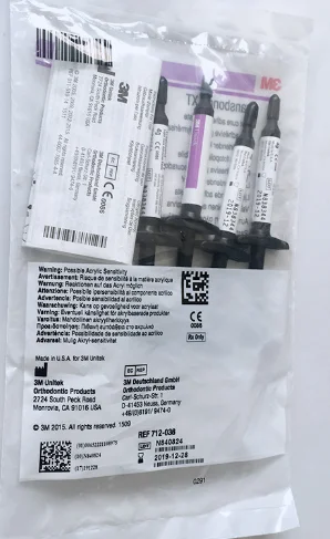 Светоотверждаемый стоматологический ортодонтический клейкий композит/3 M unitek transbond для кронштейна