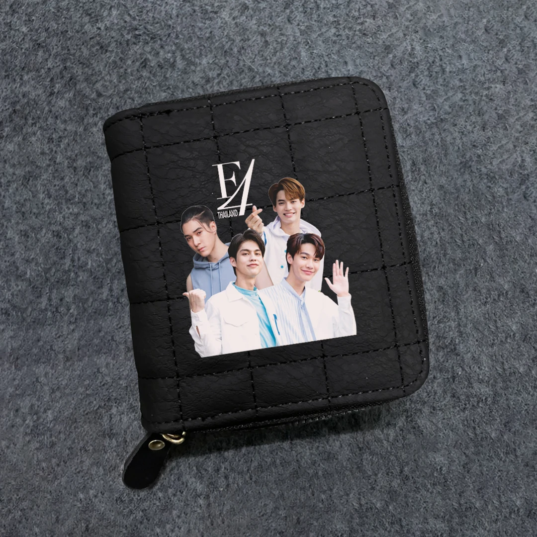 Thai Star  Mini Wallet Ladies Short Zipper Cute Coin Purse bright win off gun dew