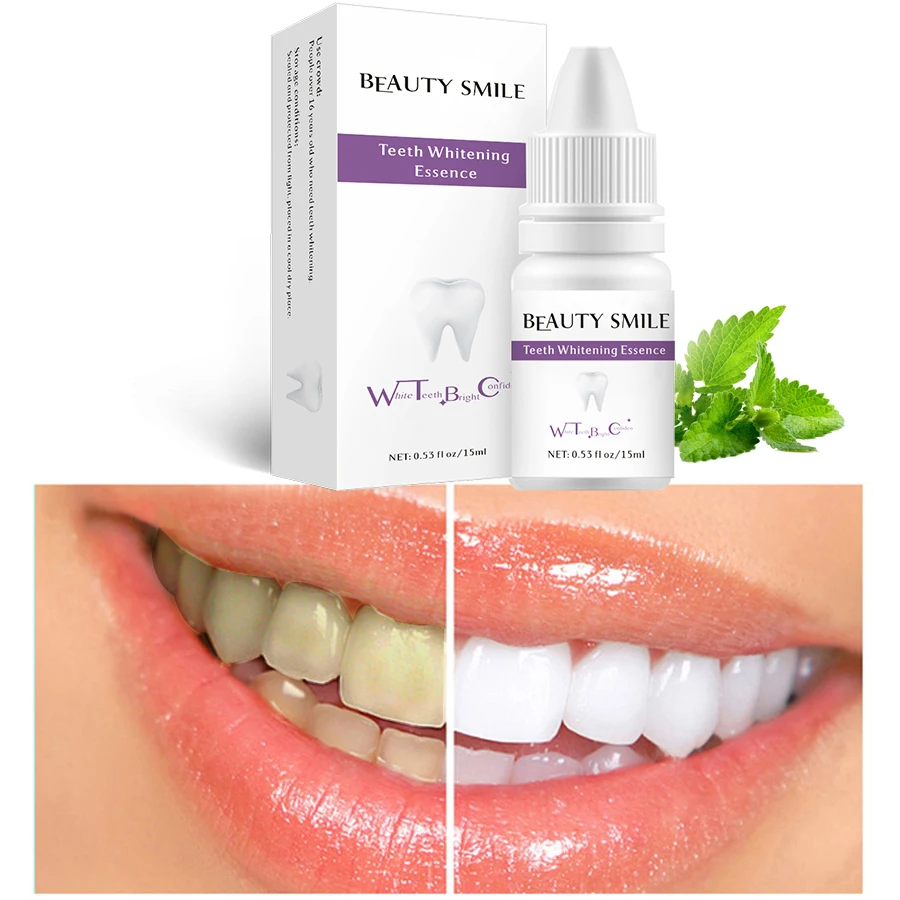 2021 Beautiful Smile Oral Hygiene Dental Care Toothpaste Remove Plaque Stains Cleaning Bleaching Serum Teeth Whitening Essence