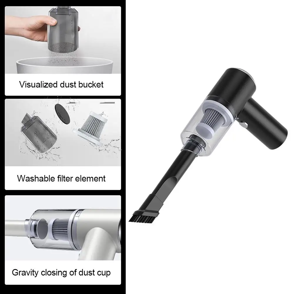 120w High Power Handheld Portable Vacuum Cleaner cordless Mini Wireless Car Vacuum Cleaner