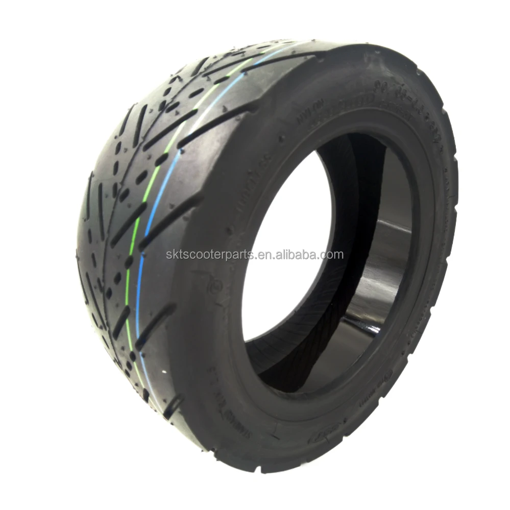 90/65-6.5 Tubeless Tire Valve Flat Road Assembly Parts Rubber Tire for for Zero 11 11x Dualtron Ultra Ultra 2 Electric Scooter
