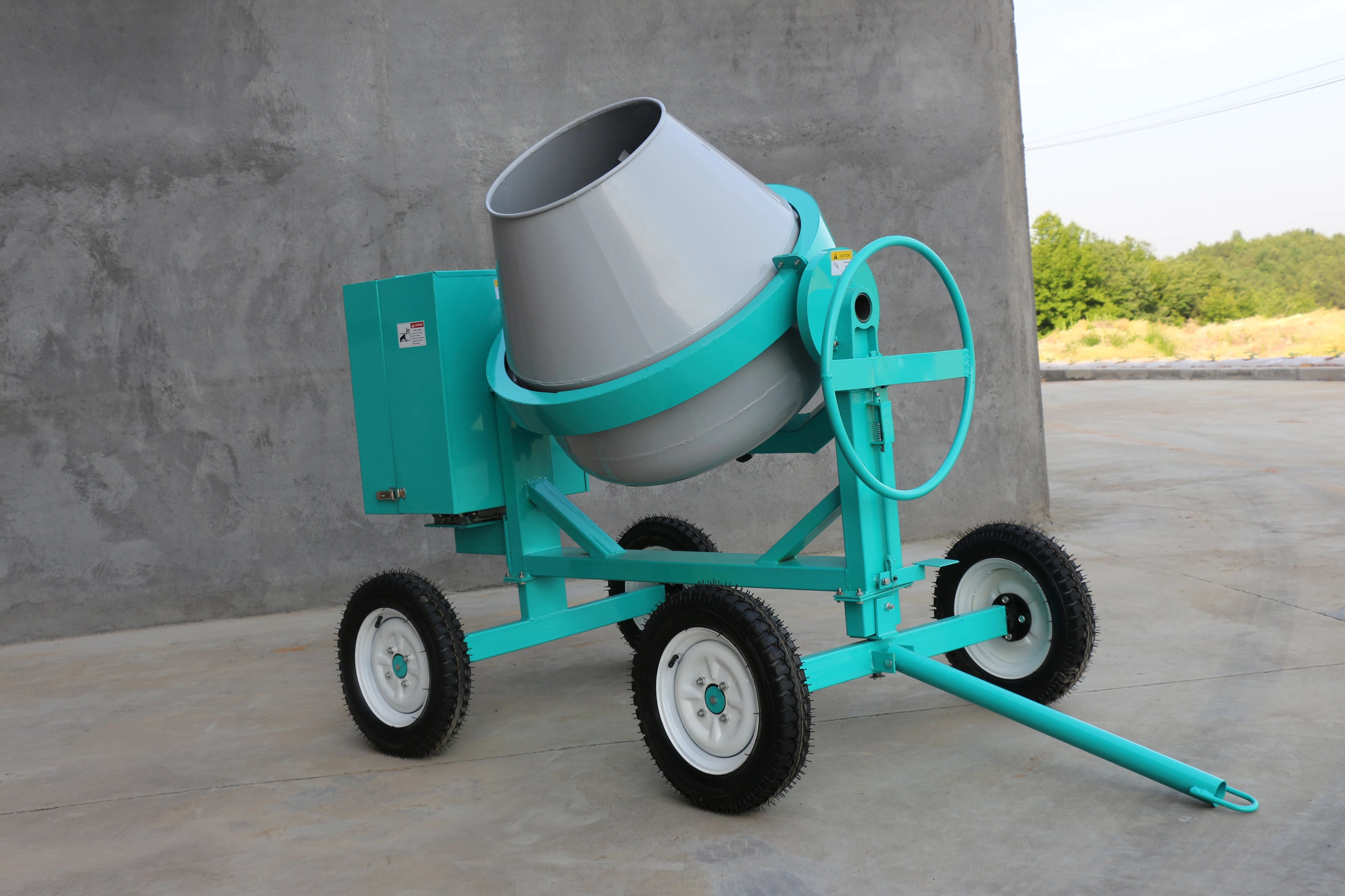 120L-750L мини-Бетономешалка с насосом для