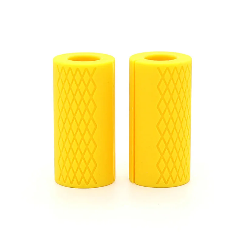 Handle Grip for Weightlifting Durable Professional Fitness Equipment Dumbbell and Barbell Silicone