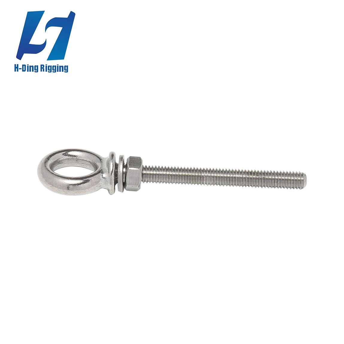 Hot Sales Stainless Steel Sst Jis1169 Long Type Eye Screw Fastener Long Eye Bolt With Washer And Nut