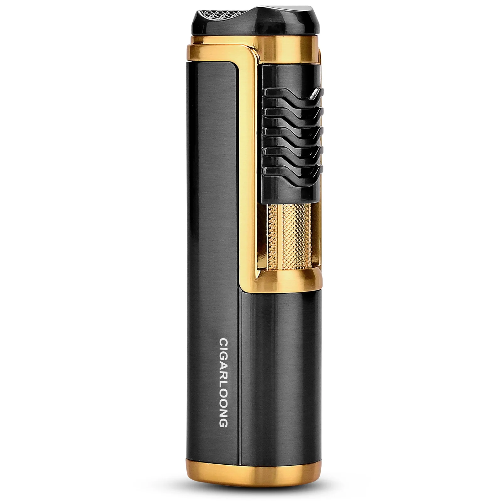 Portable Single Flame torch lighters jet flame refillable cigar butane cigar lighters luxury