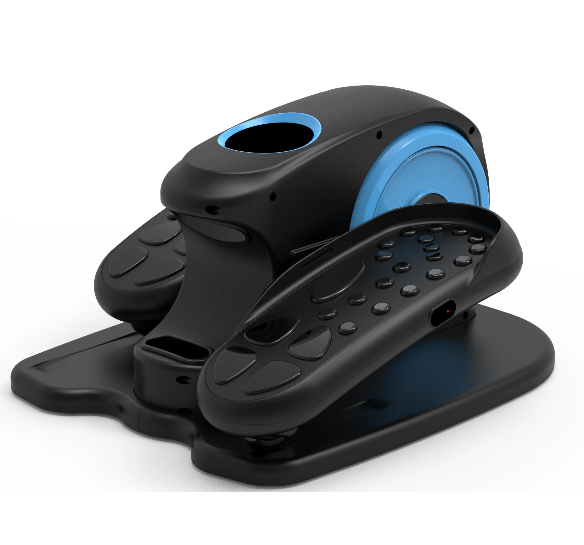 RUIBU elliptical bike fitness under desk bike pedal exerciser desk elliptical mini bike