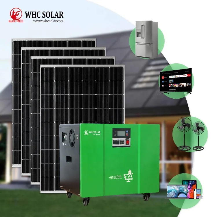High Efficiency Off Grid 2Kw Solar Power System For Fridge Computer Tv Fan And One Light Stove