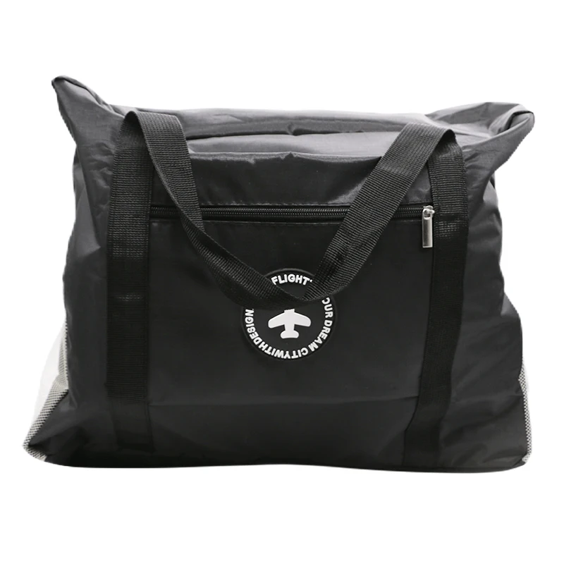 Factory Hot Sale Thickened Luggage Bag Folding Travel Bag Oxford Clothes Storage Organizer Basket