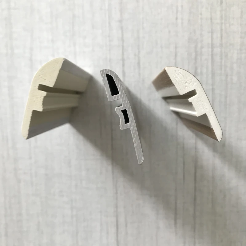 Wooden looking home PVC  flooring END  L line