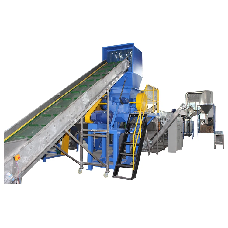 Pp pe пластиковых отходов стиральная переработки линии