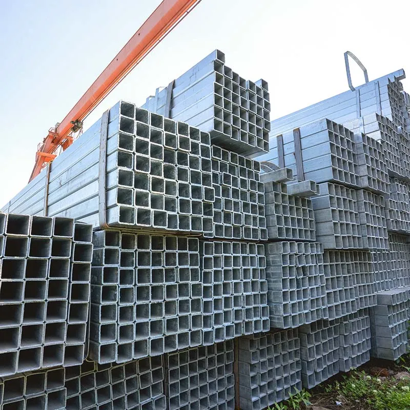 WHOLESALE GI SQUARE TUBE HDG BOX TUBULAR ASTM A53 A500A795 JIS EN BS 6-12M LENGTH BEST PRICE