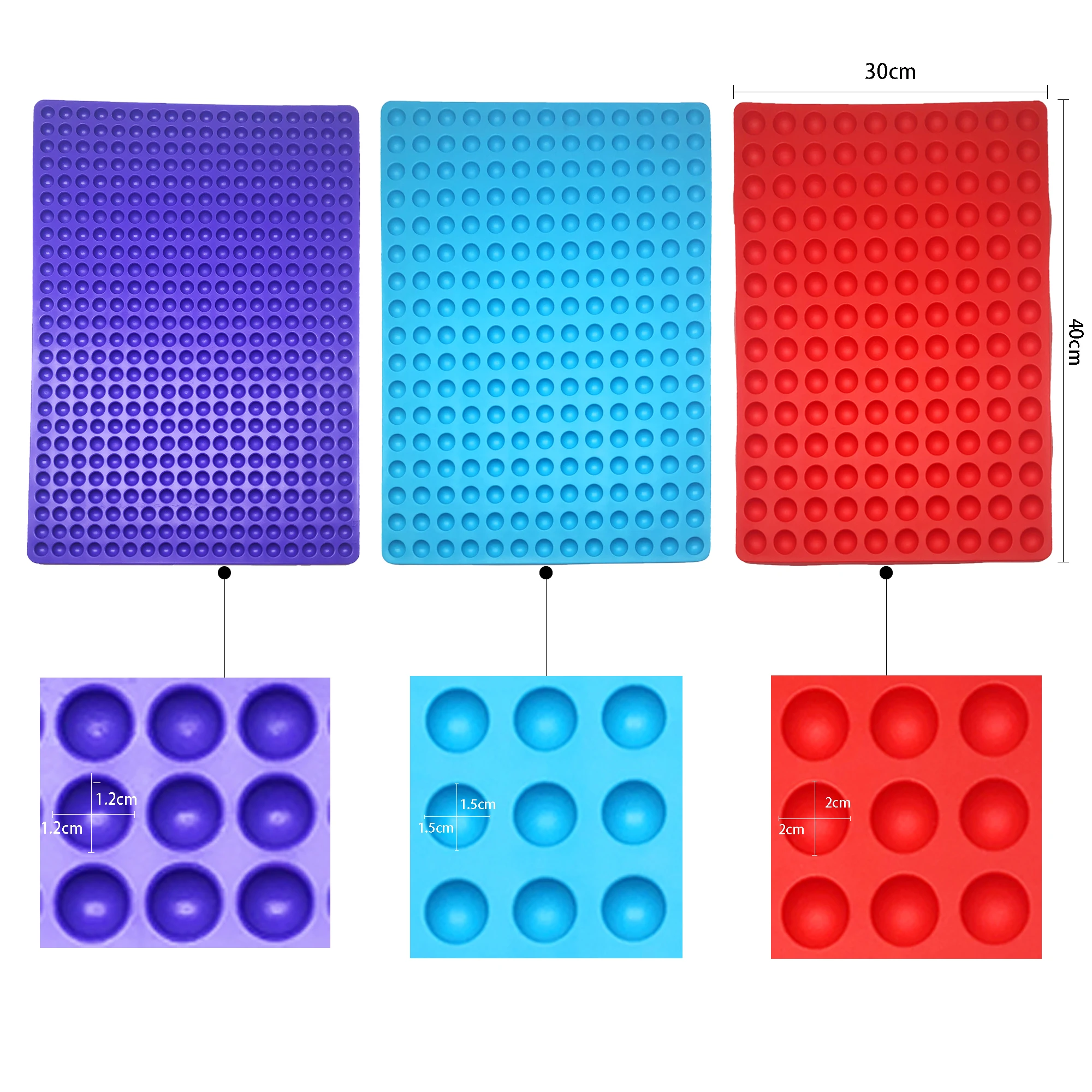 
silicone non stick Cooking Sheets Dog Treat Baking Molds Silicone Baking Mat 