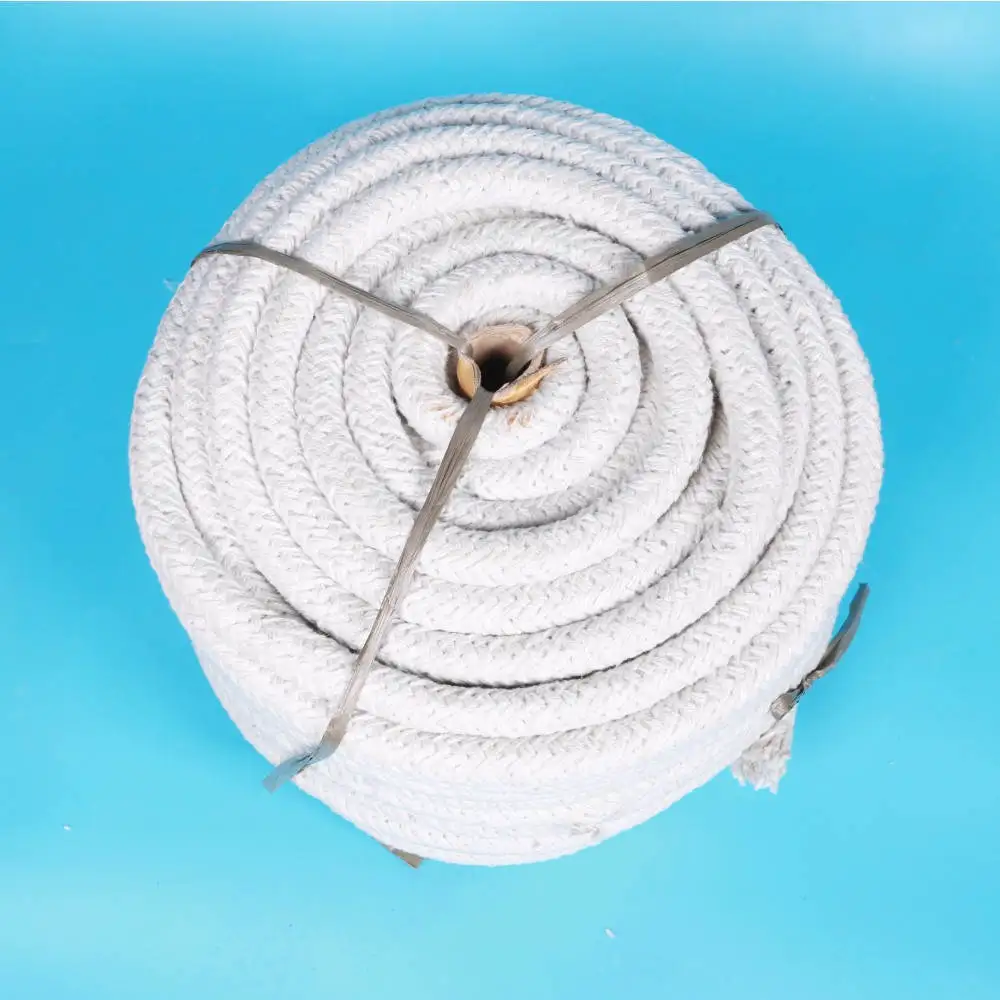 Высокотемпературный Плетеный керамический волоконный квадратный плетеный Канат
