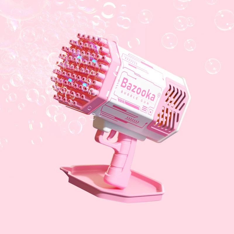Kids 69 Holes Led Rocket Launcher Bubble Gun Maker, Bubble Gun Toys Manufacturers, Electrical Bubble Gun Toy