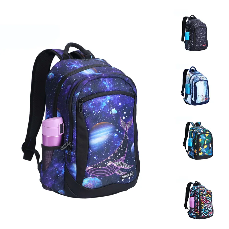 UNIKER Waterproof School Bags Packs Backpack for Colleges Girls