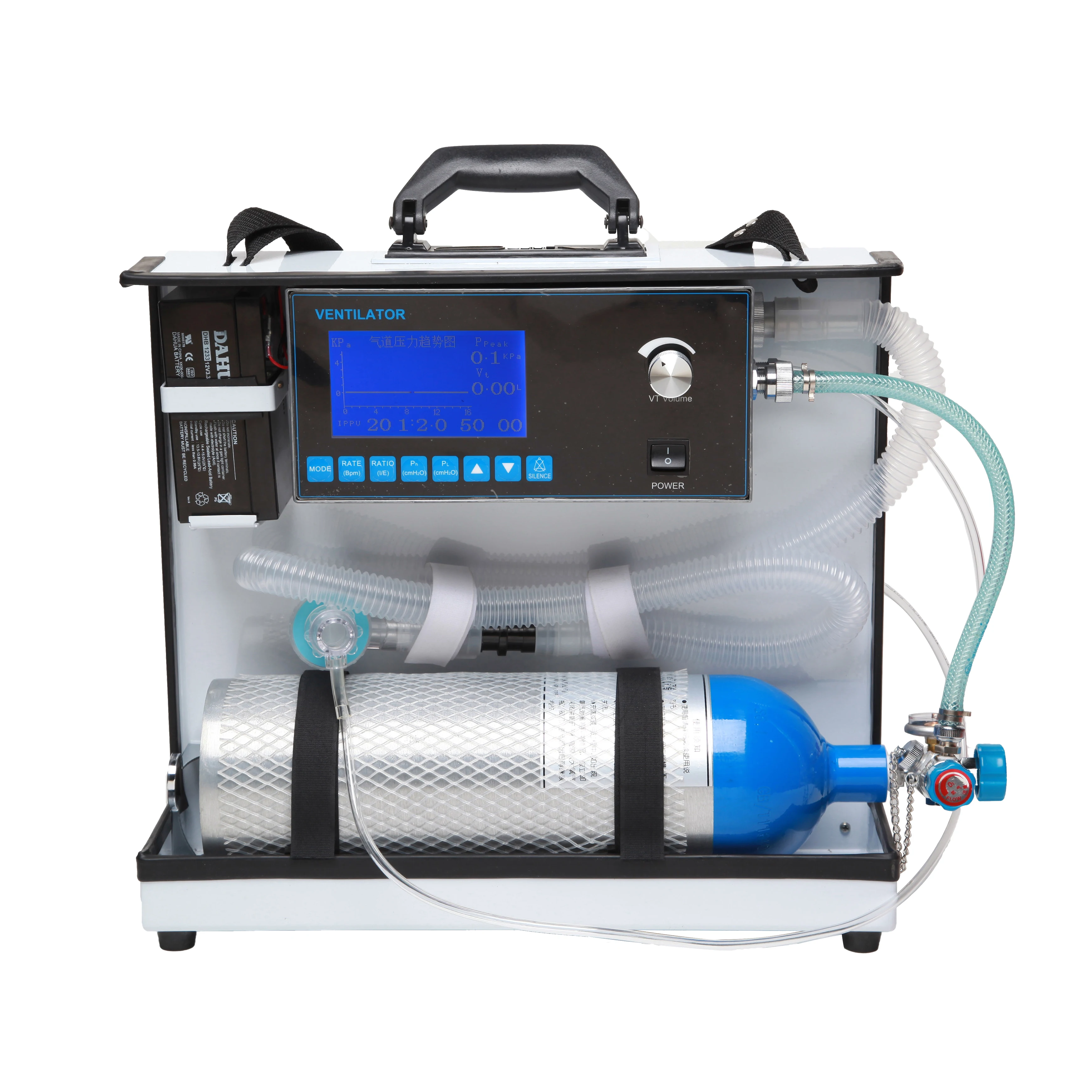 Hospital Mechanical Ventilation Devices Emergency Ambulance Transport Positive Pressure Non-invasive Breathing Apparatus