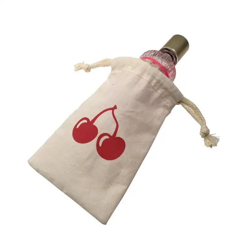 
Eco-friendly Resuable Cotton Drawstring Bag 