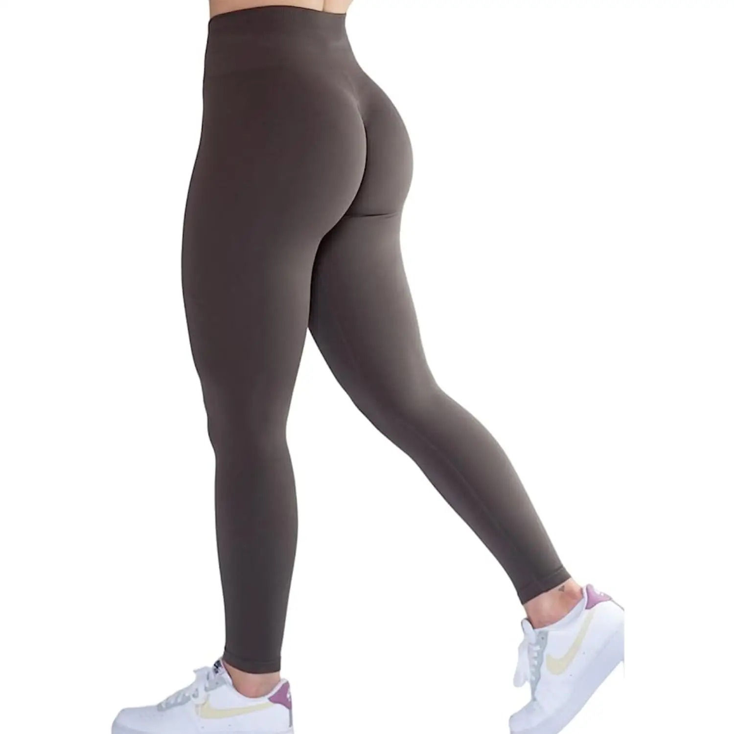 Wholesale Workout Leggings for Women Seamless Scrunch Tights Tummy Control Gym Fitness Girl Sport Active Peach Butt Yoga Pants