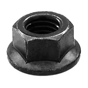 Carbon steel Flange Nut, grade 8.8 hub nut, all types of flange wheel nut