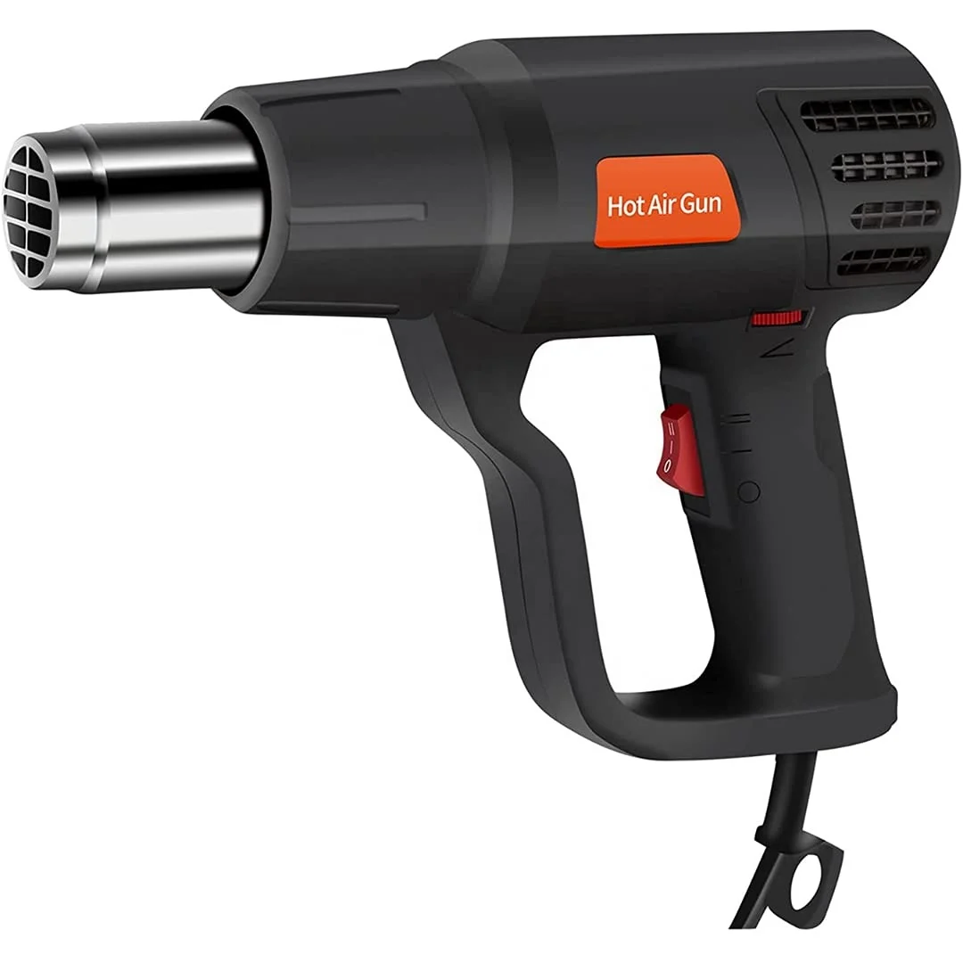 qili QR-85A2 Professional Hot Air Tubing Sharpener Electric Drill with Heat Gun Nozzles Charger & Sickle Household Tool