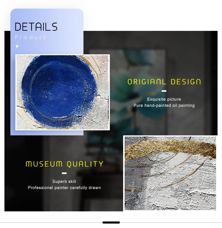 abstract handmade oil painting on canvas lines hand painted prints  modern wall art home decor