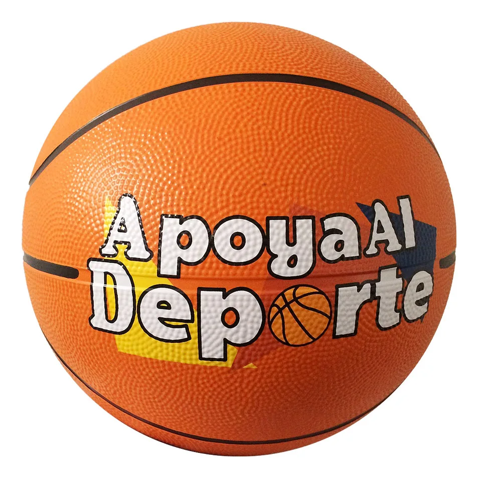 OEM/ODM Good Quality Promotion Cheap Basketball Custom Logo Printed Rubber Basketball Ball Size 5