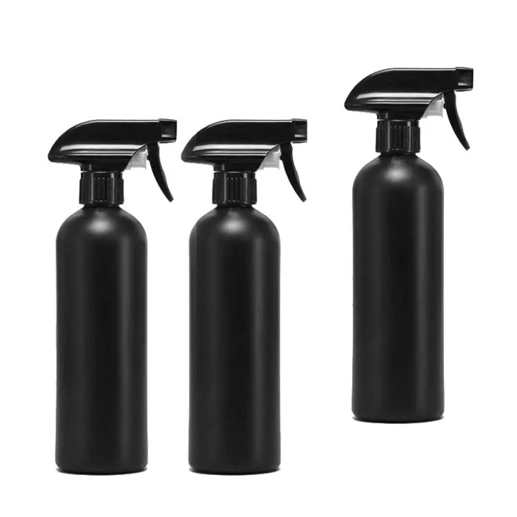 High Quality Cosmetic Bottles 250ml 500ml Hair care and cleaning Detergent Empty Plastic Trigger Spray HDPE Spray Bottles