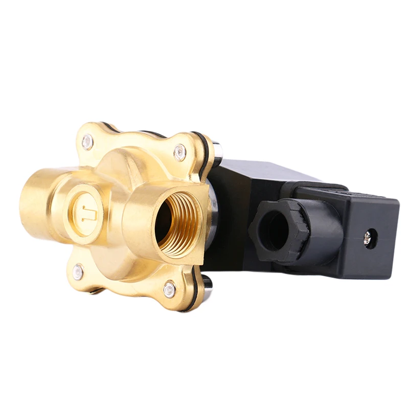 ZS-15 24v 220v 1/2' 1 inch Normally Close 2/2 Way Stainless Steel Diaphragm Solenoid Valve SS304 SS316 Water Solenoid Valve