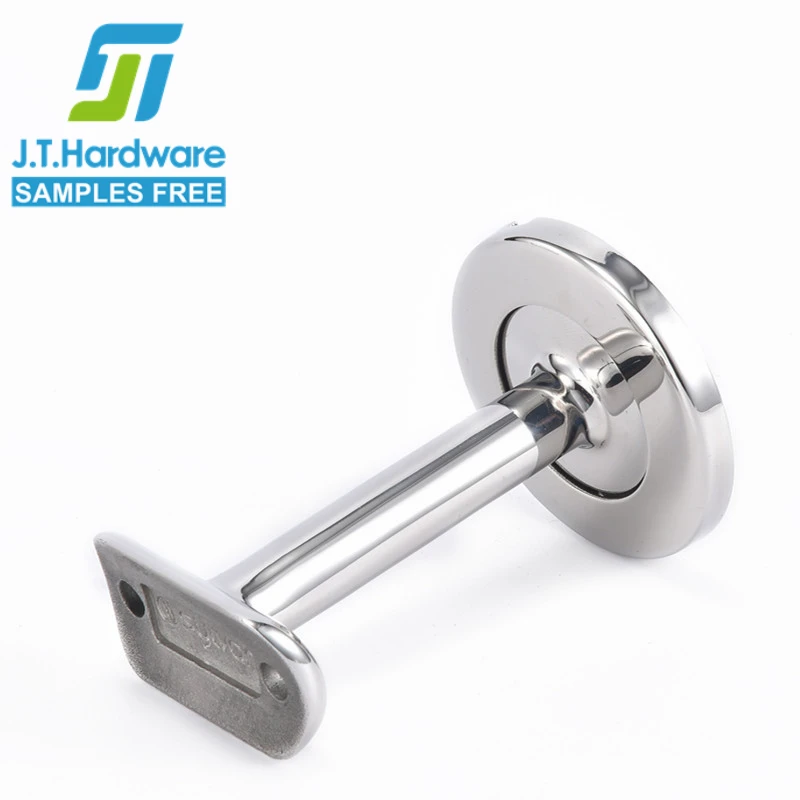 Factory direct sale stainless steel 304 316  one part wall mounted handrail bracket for tubing