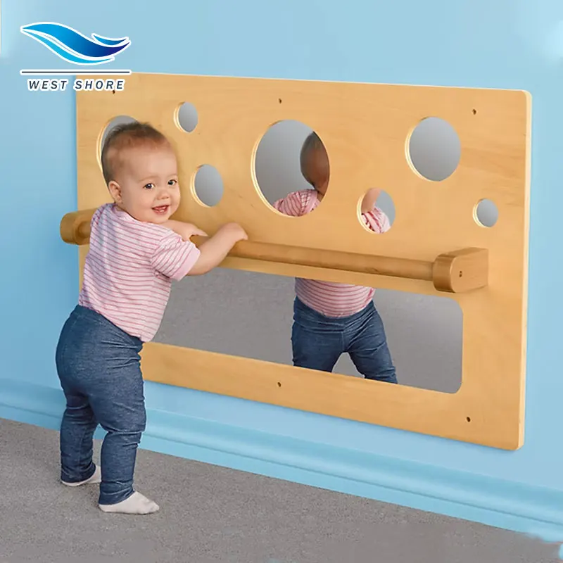 Acrylic Mirror Glass Safety Mirror For Children 6 To 24 Months Montessori Kindergarten Pre-School Classroom Playroom