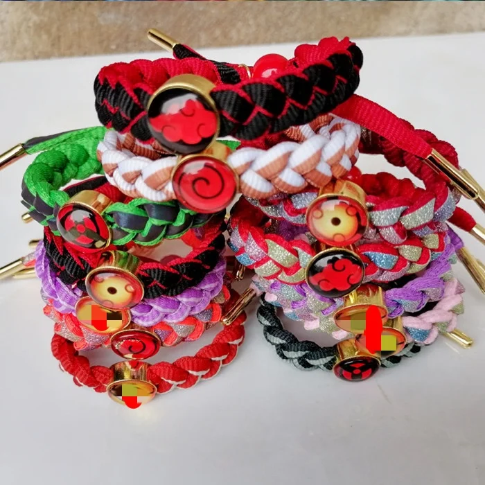 2024 New Different Hokage Sasuke Kakashi Fashion Jewelry Bracelets Wristband Women Men Bangles Anime Bracelet