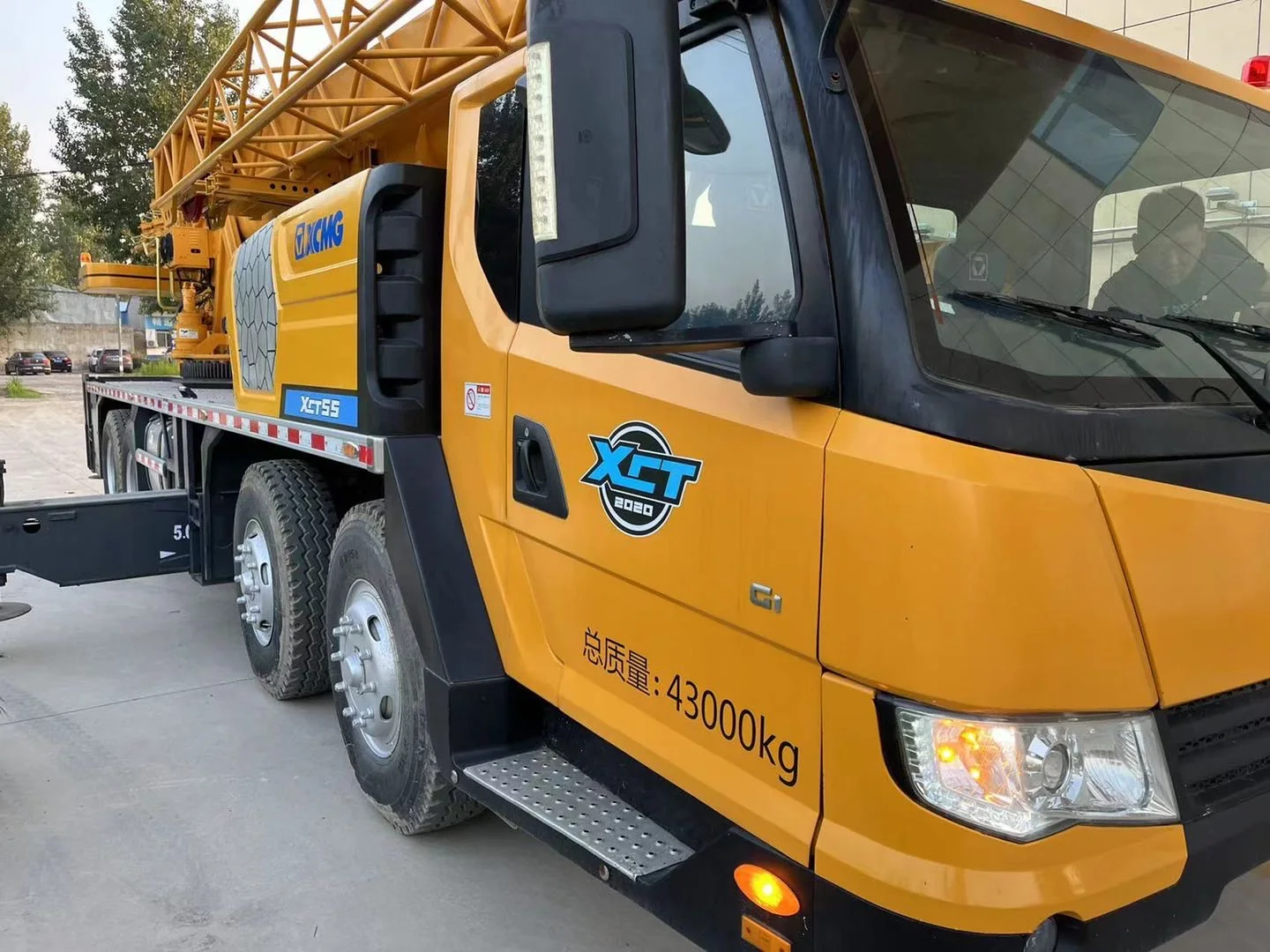 Top Sale Used XCMG 50 ton Truck Crane QY50K, SecondHand XCMG 50 ton Mobile Crane For Sale in Chile