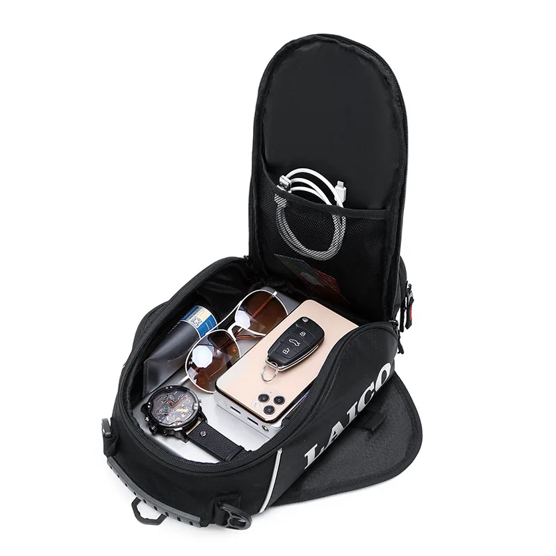Motor Knight riding motorbike equipment shoulder bag magnet suction bag rain-proof motorcycle navigation fuel tank bag