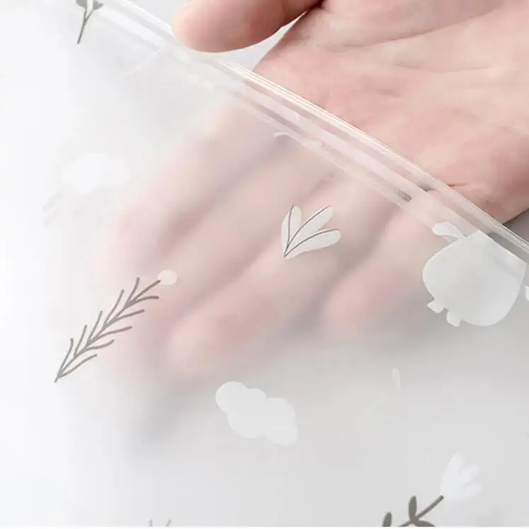 Custom Closable slider Zipper Seal Ziplock Thick 20x30cm Zip Lock Plastic Bag For Clothing