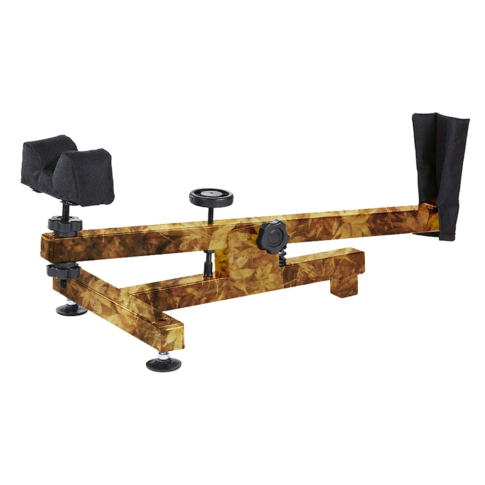 Dark green black shooting  bench rest Gum vise/ Steel Shooting Rest