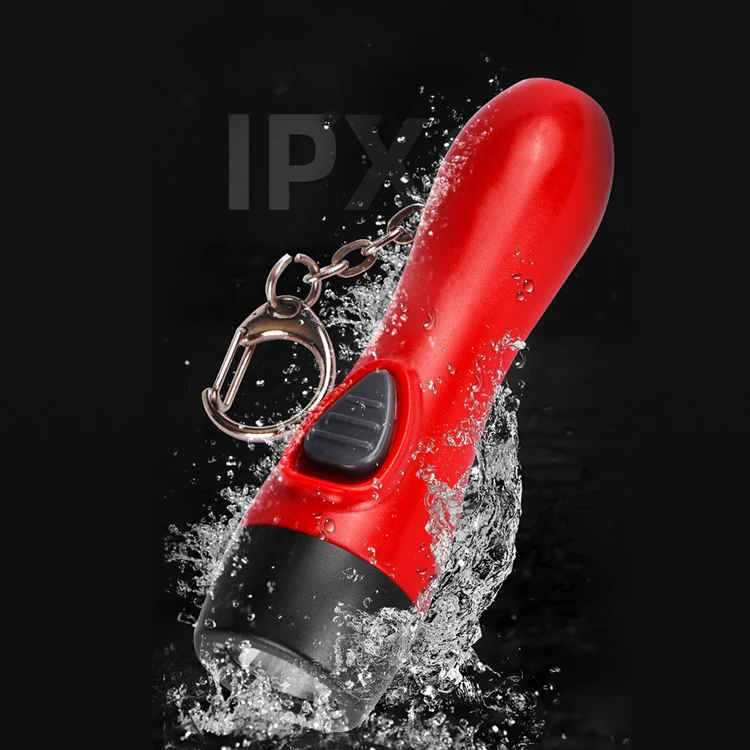 The most popular product red Retro torch light flashlight powerful mini led flashlight original water proof flashlight
