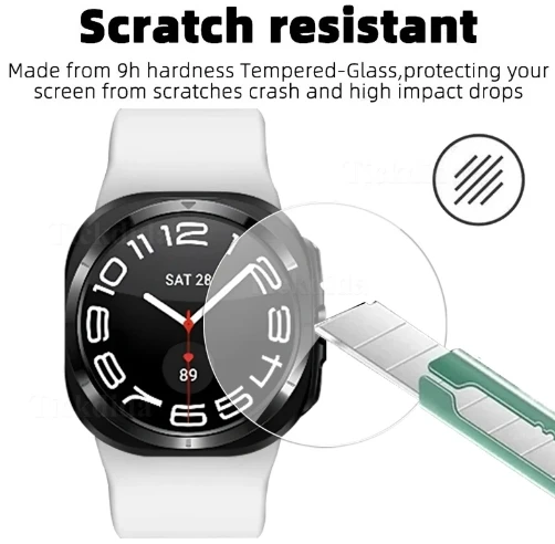 Tempered glass film 40/44/47mm For Samsung Galaxy Watch7 Ultra 47mm watch film For galaxy watch7 40mm watch screen protector