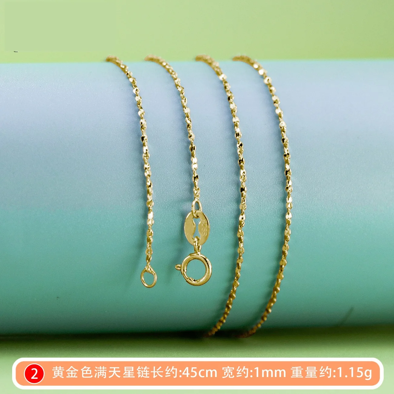 different types 925 sterling silver chains wholesale such as foxtail gold chain and gold box chain
