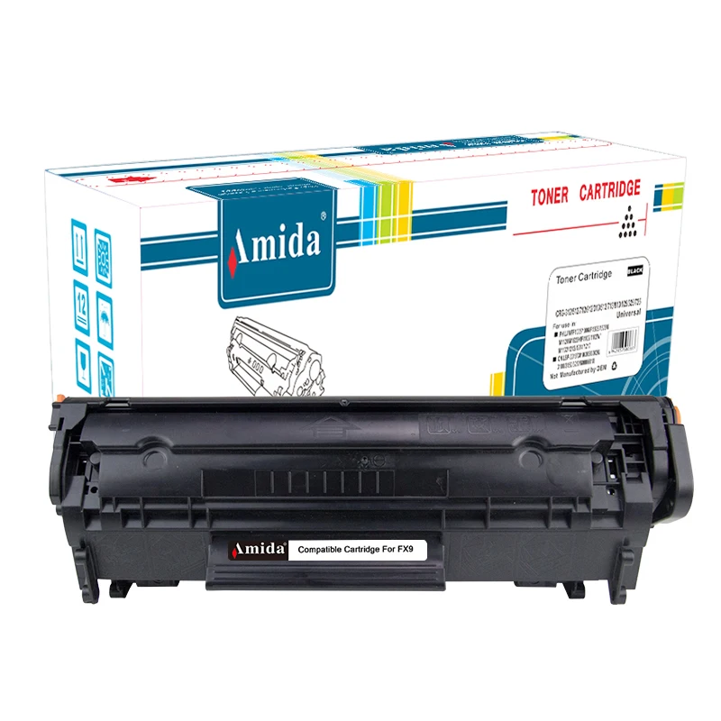 China Supplier Amida FX9/FX10/104/304/Q2612A Universal toner cartridge Compatible for for HP toner cartridge