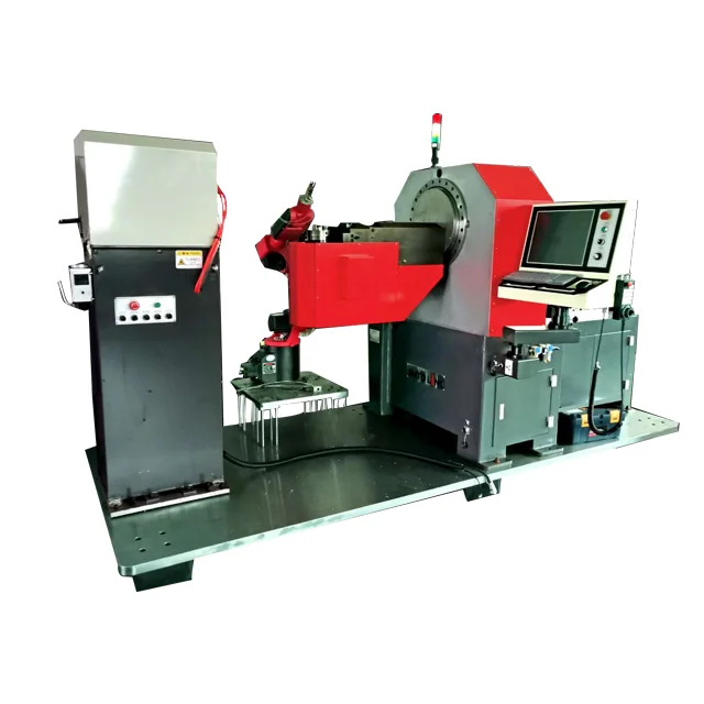 Automatic CNC 3D Wire Bending Machine With Straightening and Cutting Function Top Quality Wire Bender with High Accuracy