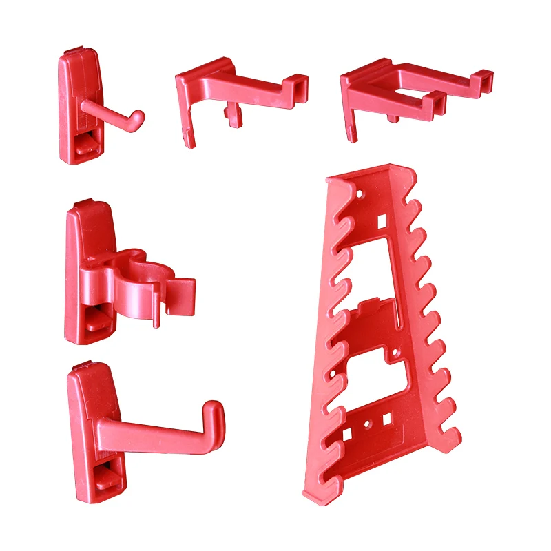 Wholesale garage tool hanging board plastic pegboard hooks