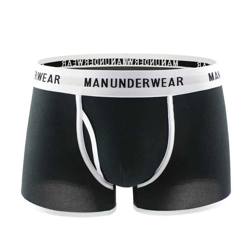 Men Denim Underwear 3D Sexy Boxer Jeans Shorts Classic Print Boxers Mens New Fashion Cowboy Underpants Trunks Brand Underpants