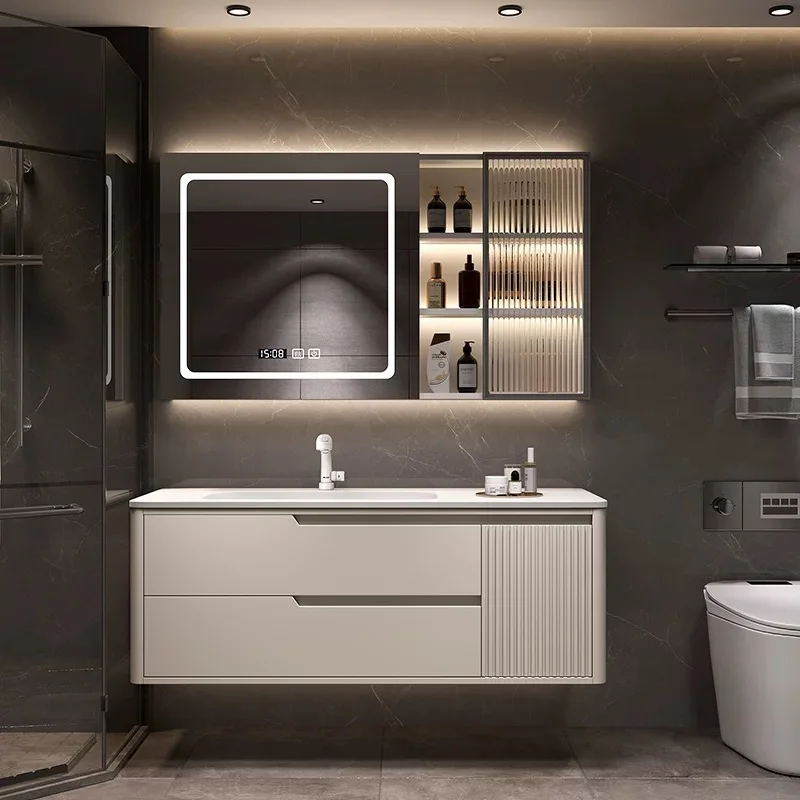 Hot Selling Products Luxury One Sink Bathroom Storage Cabinet Furniture  Washbasin Bathroom Vanity