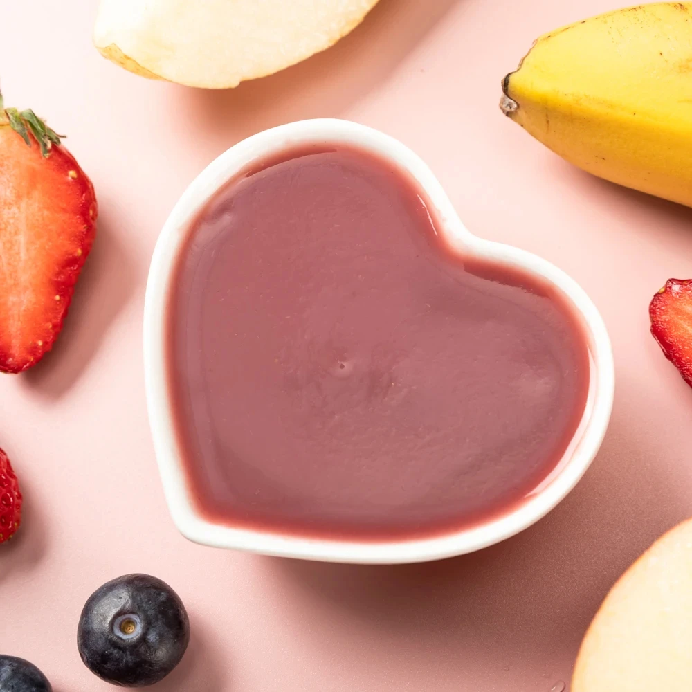 Wholesale High Quality Healthy Sauce Blueberry Strawberry Fruit Puree Sweet Drinks Natural Fruit Jam